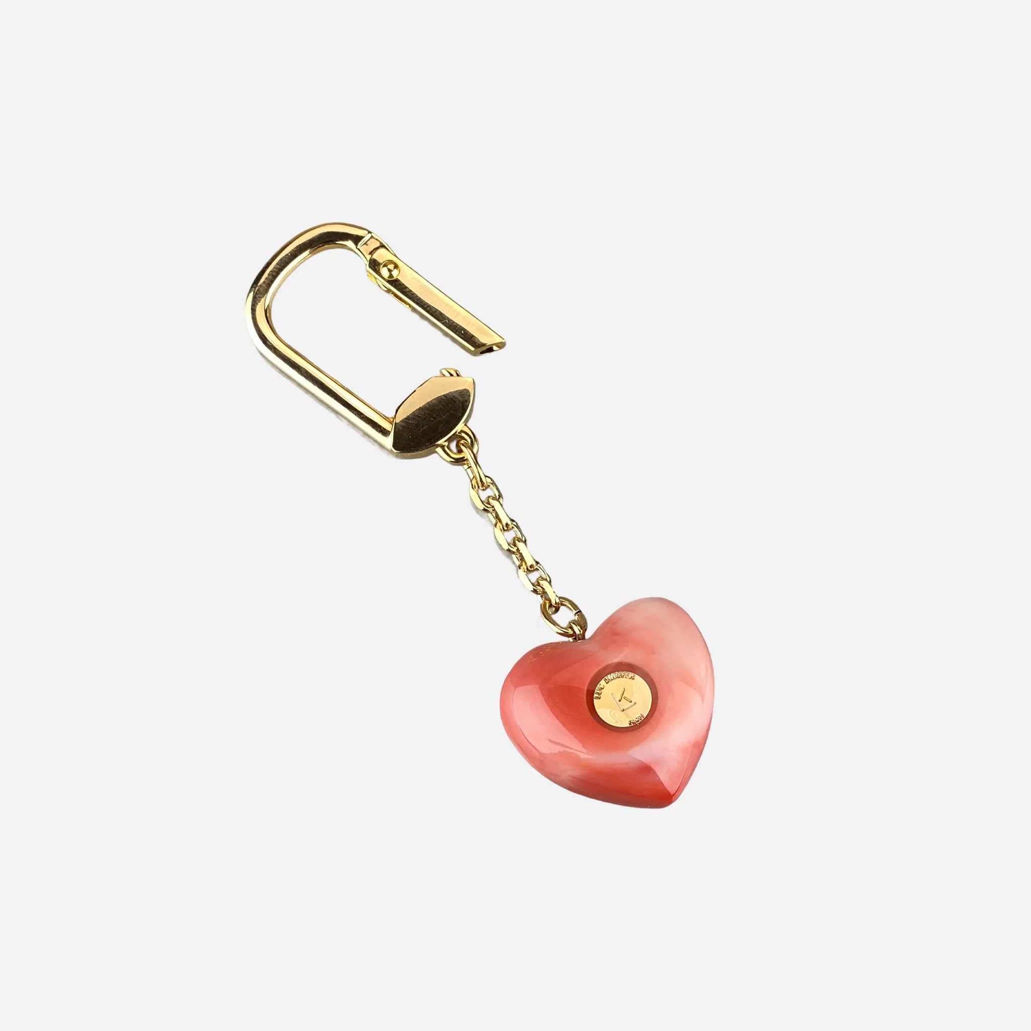 "Coeur" Charm Keychain