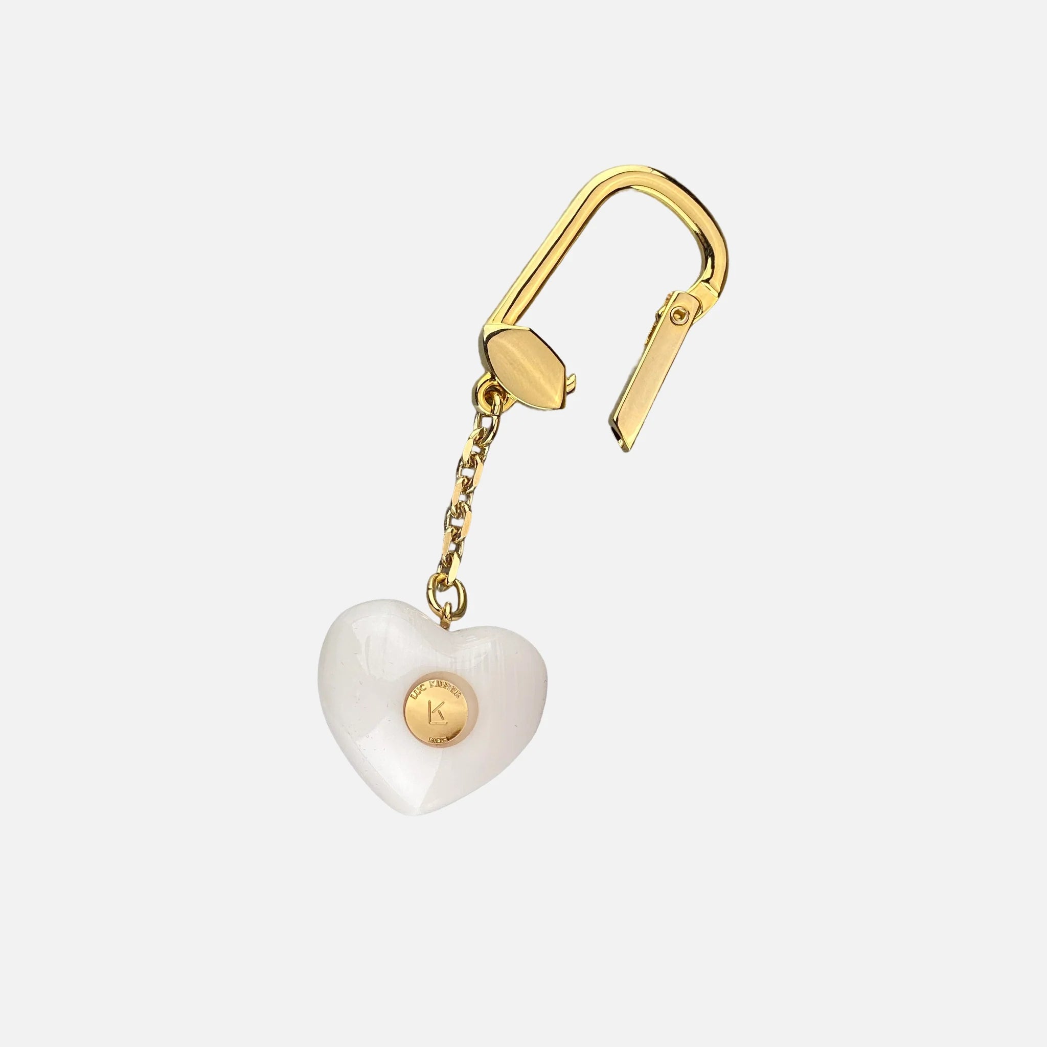 "Coeur" Charm Keychain