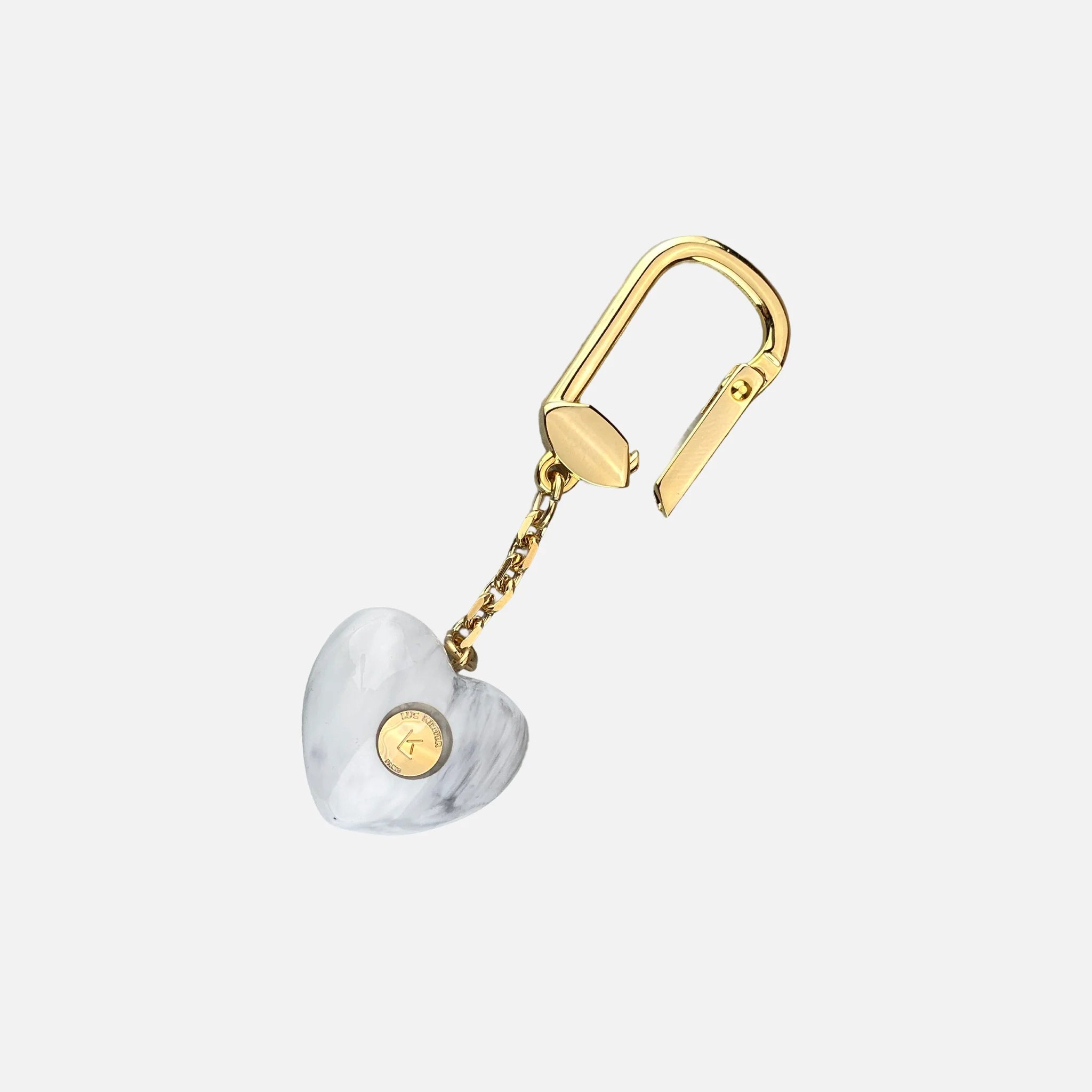 "Coeur" Charm Keychain