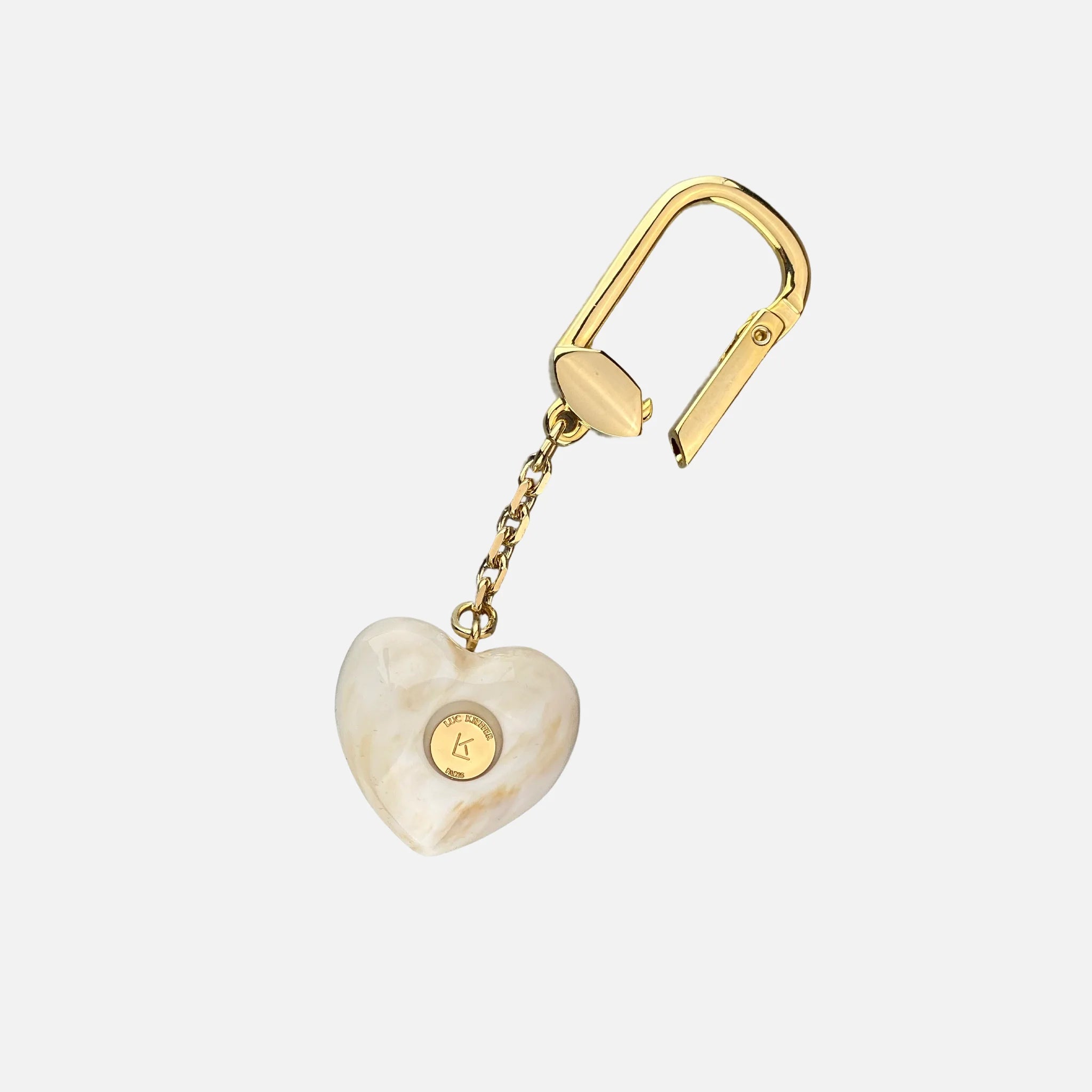 "Coeur" Charm Keychain