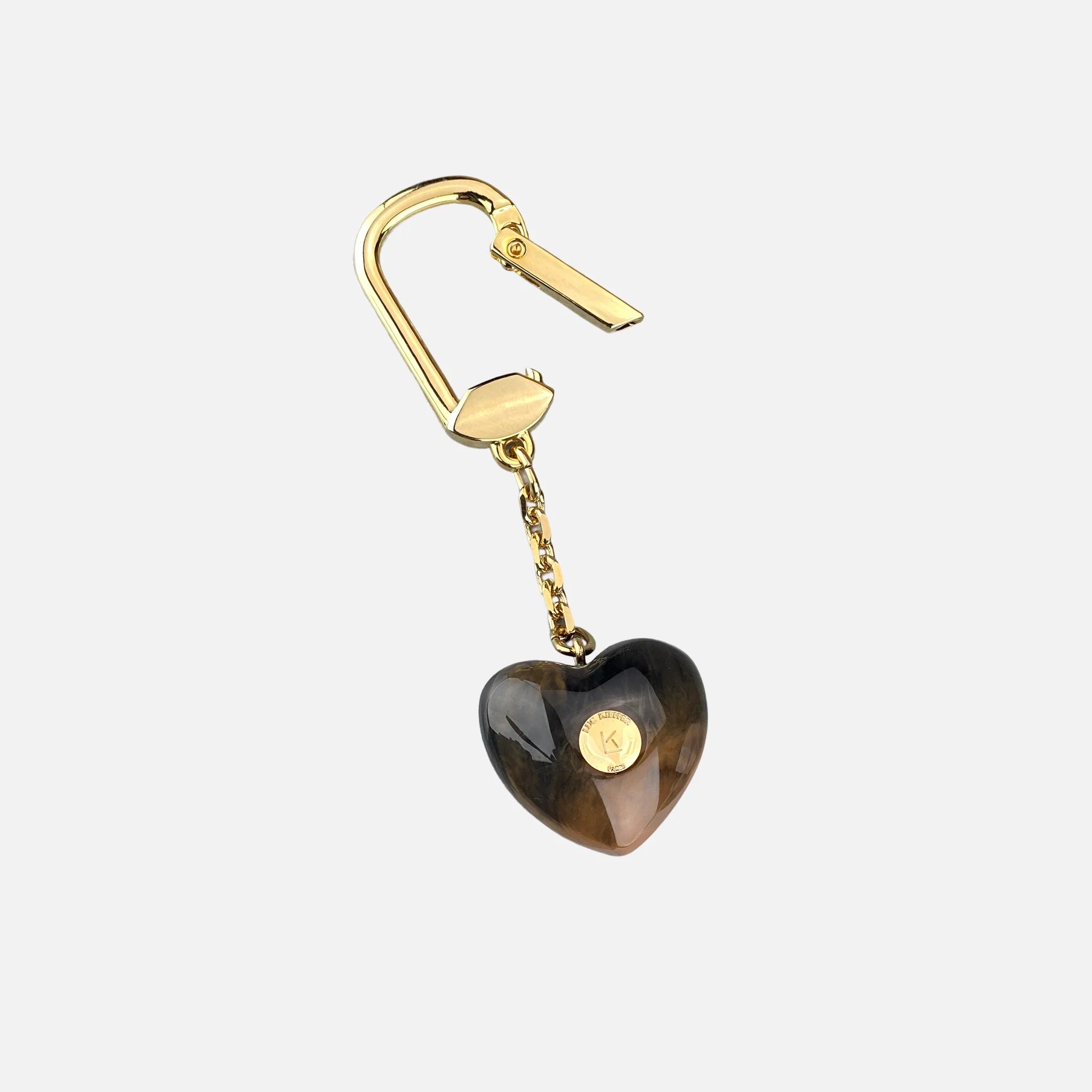 "Coeur" Charm Keychain
